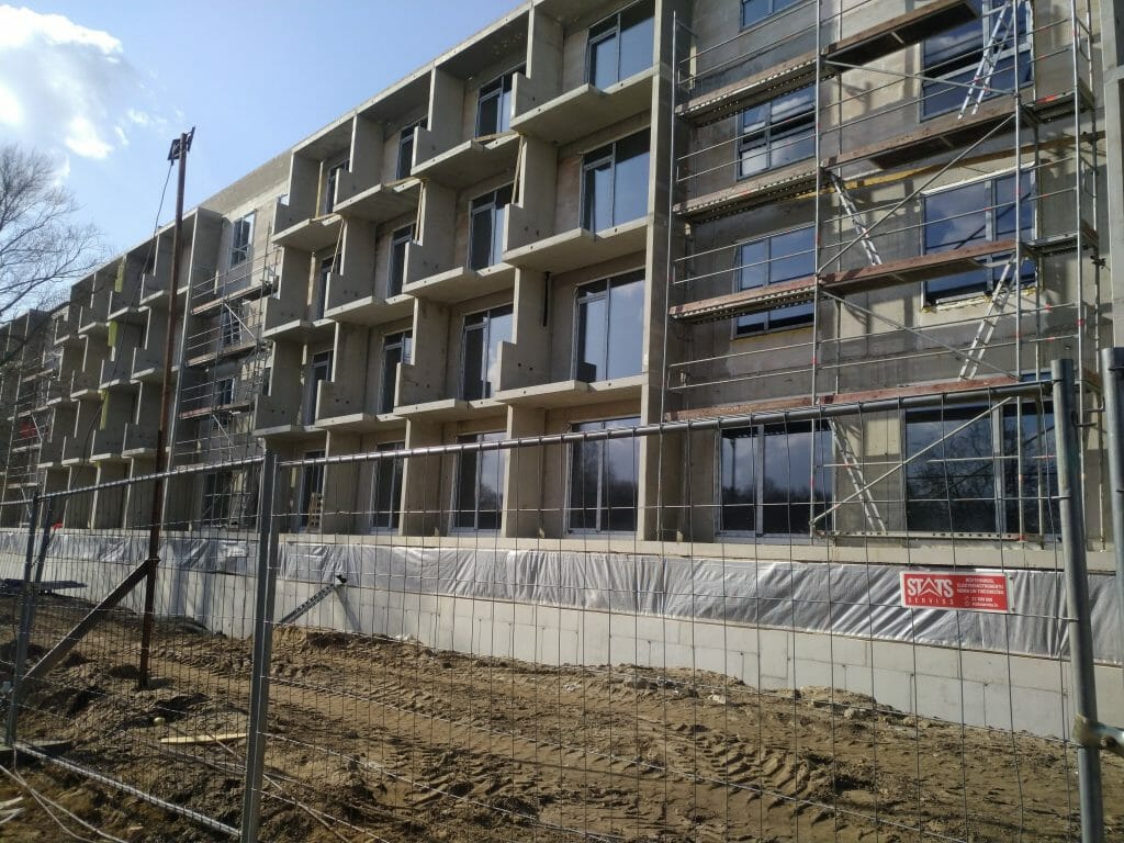 Ezerjugla (Murjāņu iela 151) - Multi apartment - construction photos