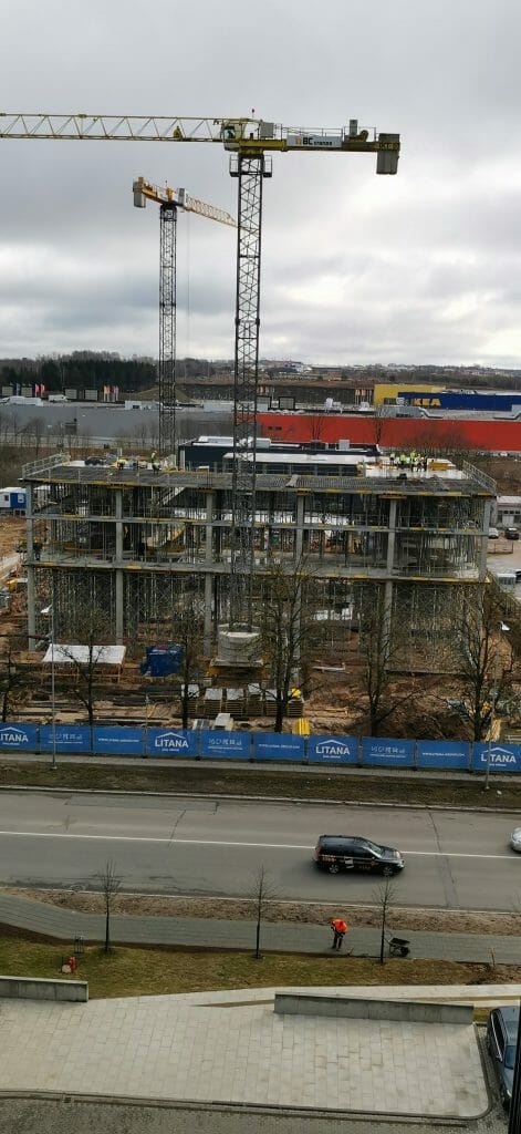Aerocity Dariaus ir Girėno g. 34F (Dariaus ir Girėno g. 34F) - Office center - construction photos