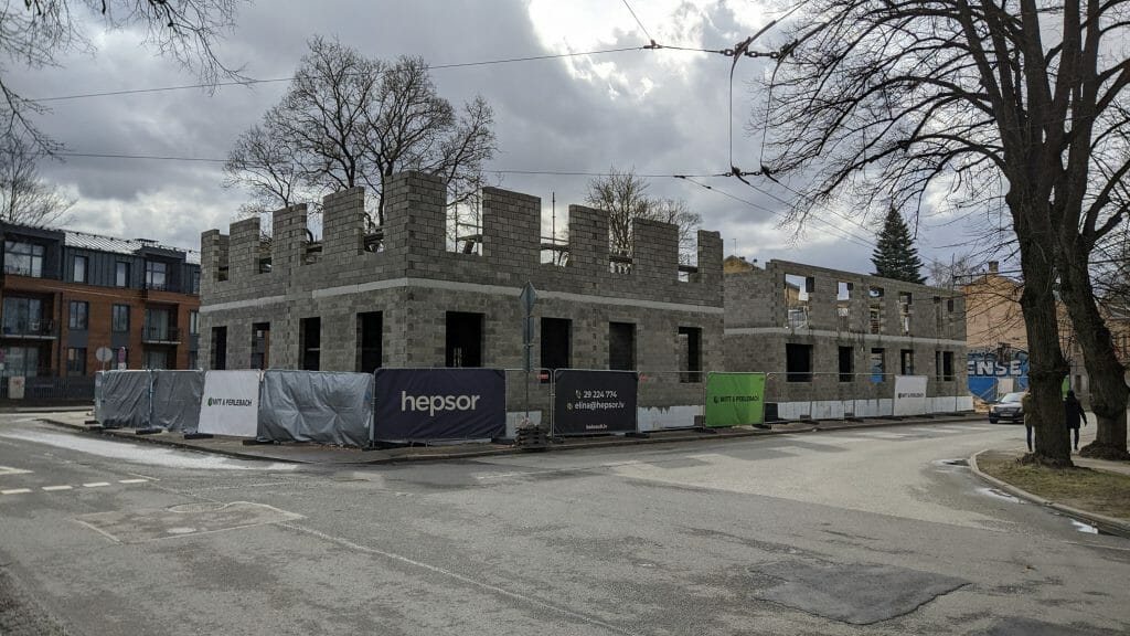 Baložu 9 (Baložu iela 9) - Multi apartment - construction photos