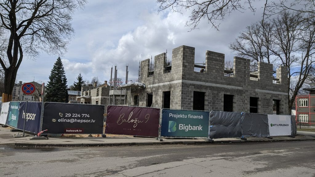 Baložu 9 (Baložu iela 9) - Multi apartment - construction photos