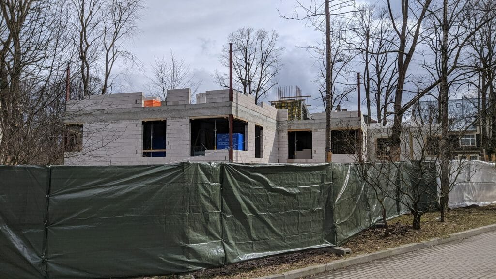 Ernestine (Ernestīnes iela 6a) - Multi apartment - construction photos