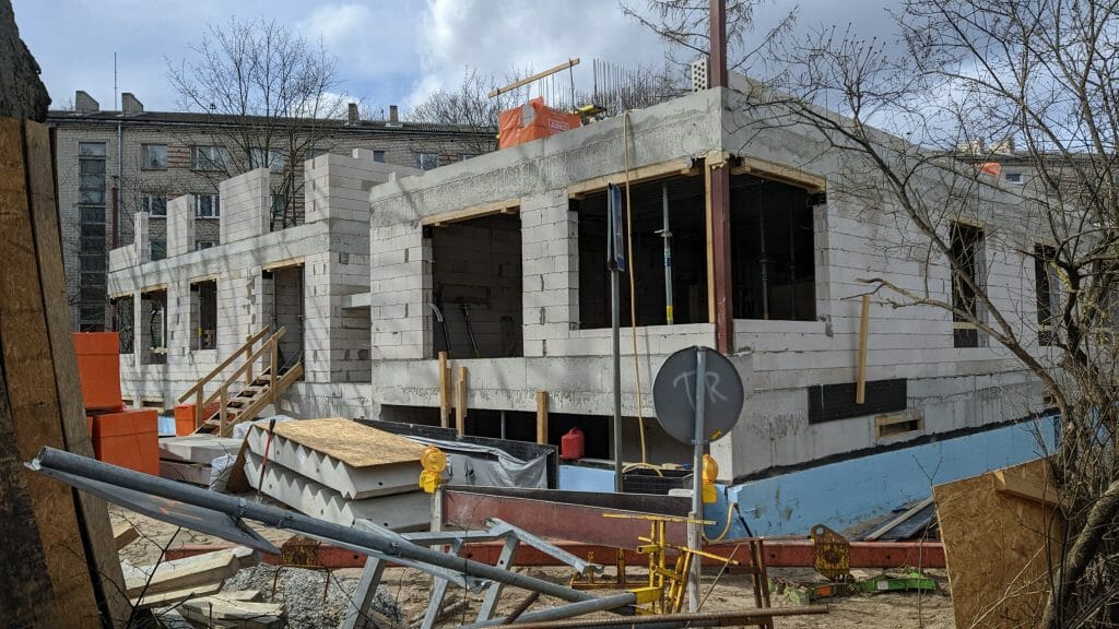 Ernestine (Ernestīnes iela 6a) - Multi apartment - construction photos