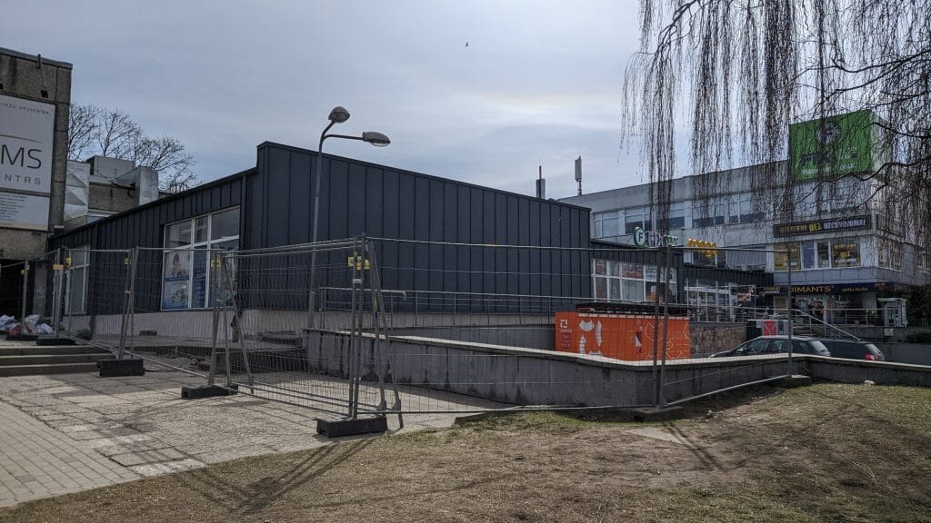 Lidoņu iela 27 (Lidoņu iela 27) - Food store - construction photos
