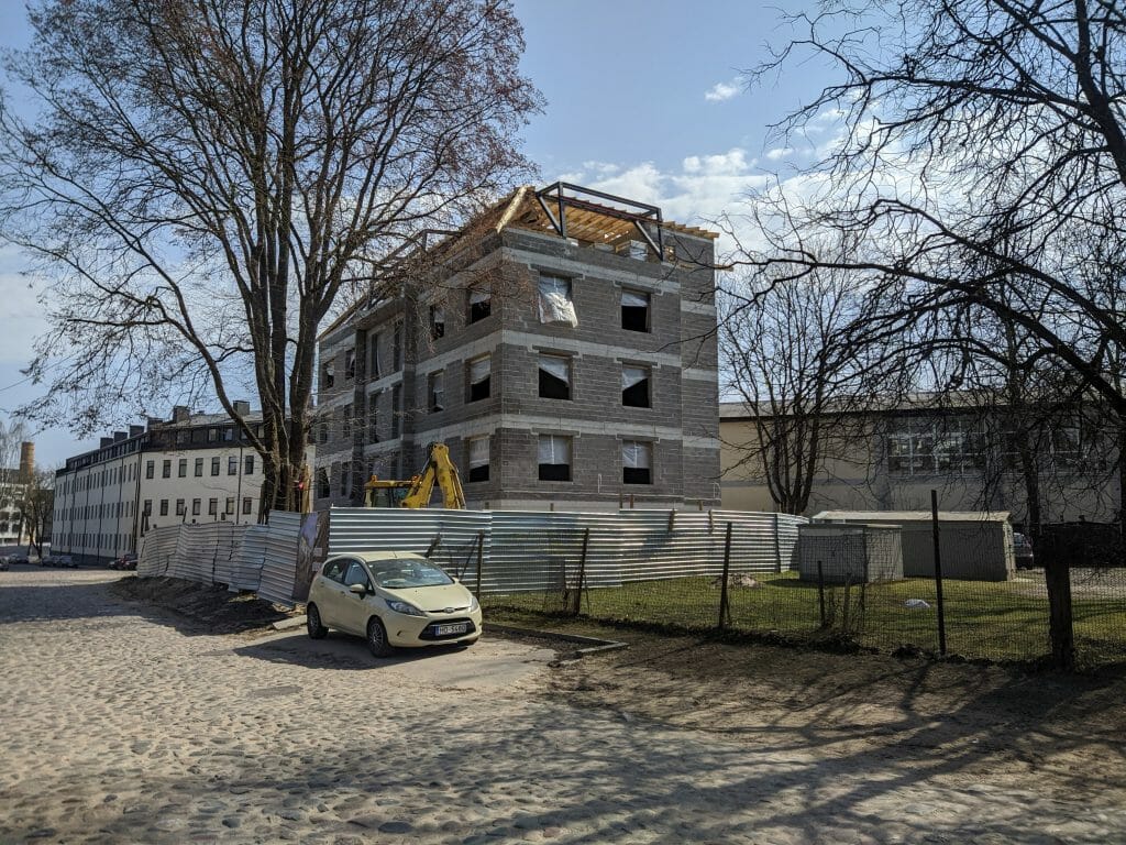 Ventspils 6 (Ventspils iela 6) - Multi apartment - construction photos