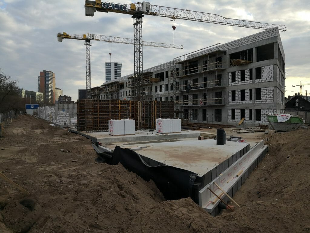 Namai-Kintai (daugiabutis) (Kintų g. 13) - Daudzdzīvokļu nams - būvdarbu attēli