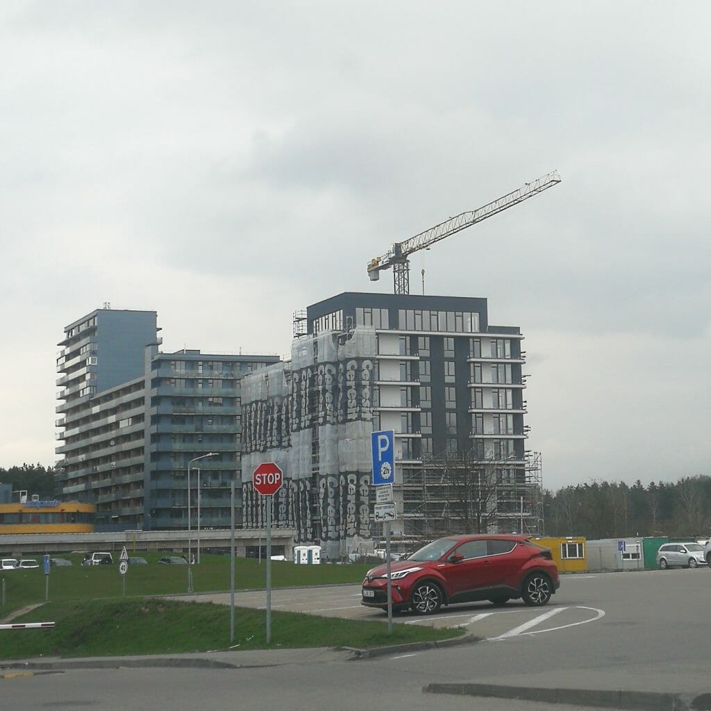 Trinapolio namai 2 etapas (Trinapolio g. 3) - Multi apartment - construction photos