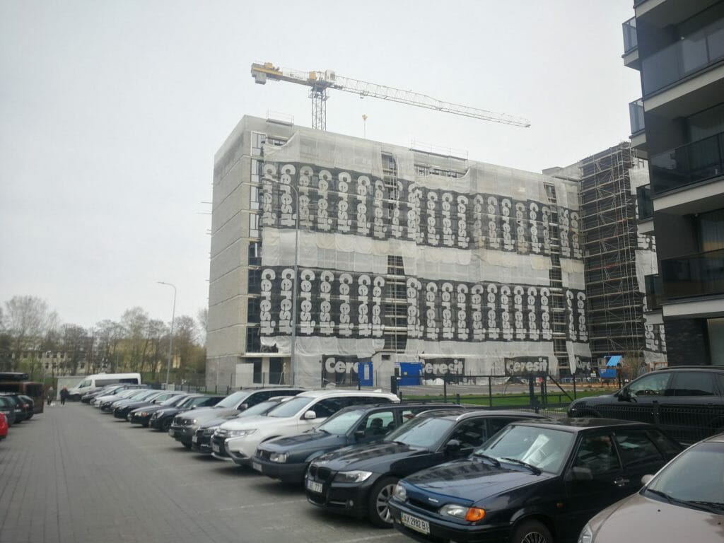 Trinapolio namai 2 etapas (Trinapolio g. 3) - Multi apartment - construction photos