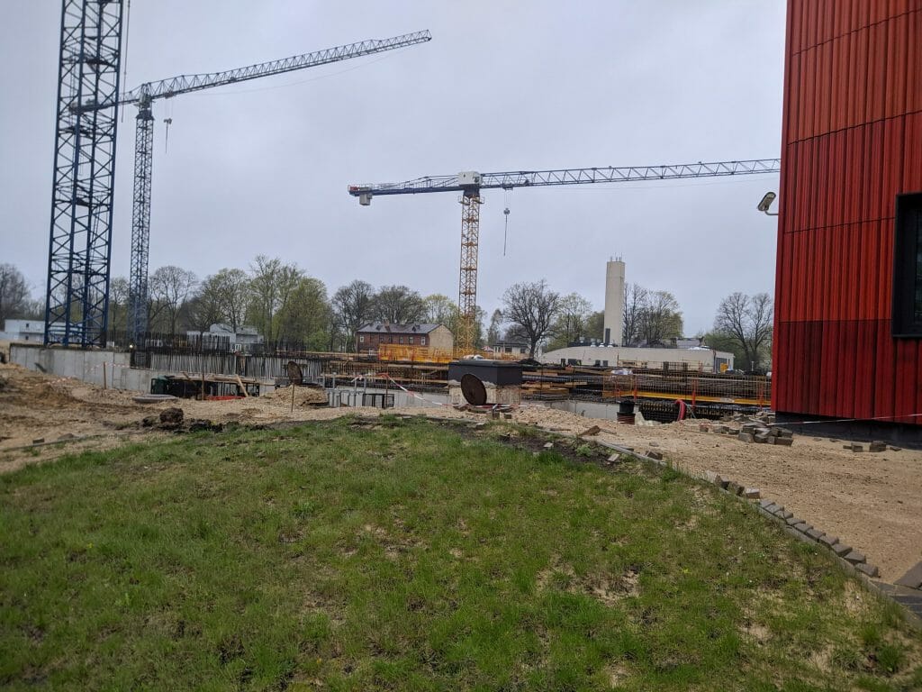 Paula Stradiņa klīniskās universitātes slimnīcas A korpuss II kārta (Pilsoņu iela 13) - Hospital - construction photos