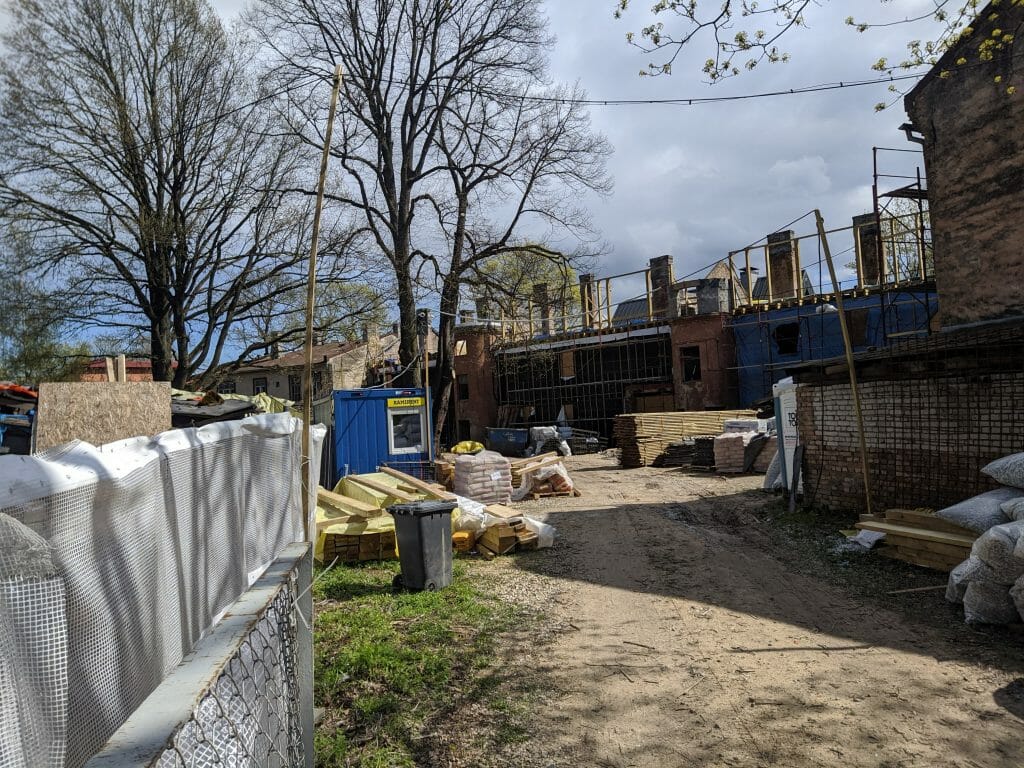 Amālijas iela 5A (Amālijas iela 5A) - Daudzdzīvokļu nams - būvdarbu attēli