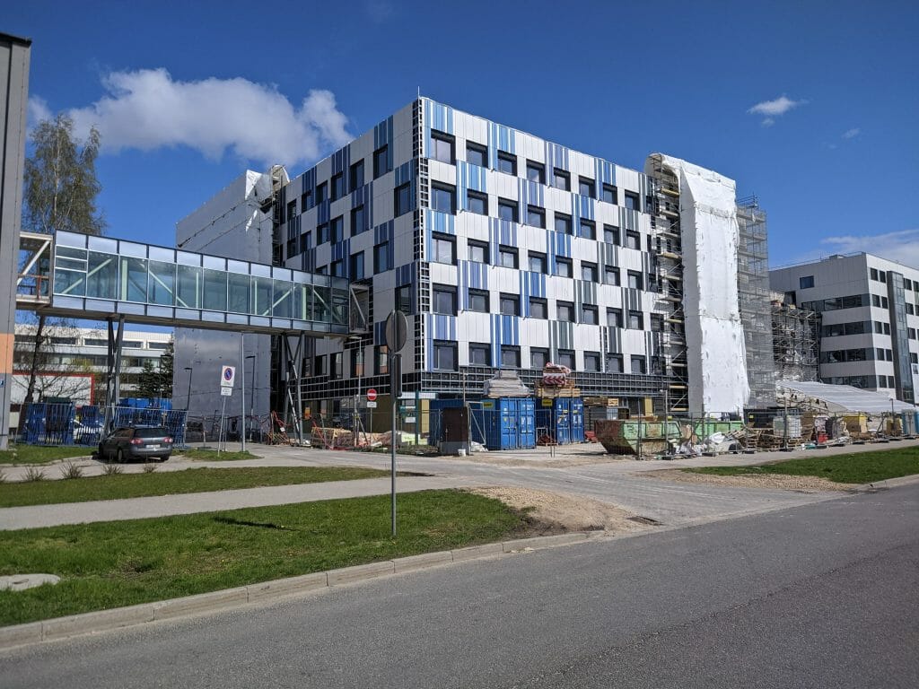 RTU Datorzinātnes un informācijas tehnoloģijas fakultāte (Zunda krastmala 10) - Primary and secondary education - construction photos