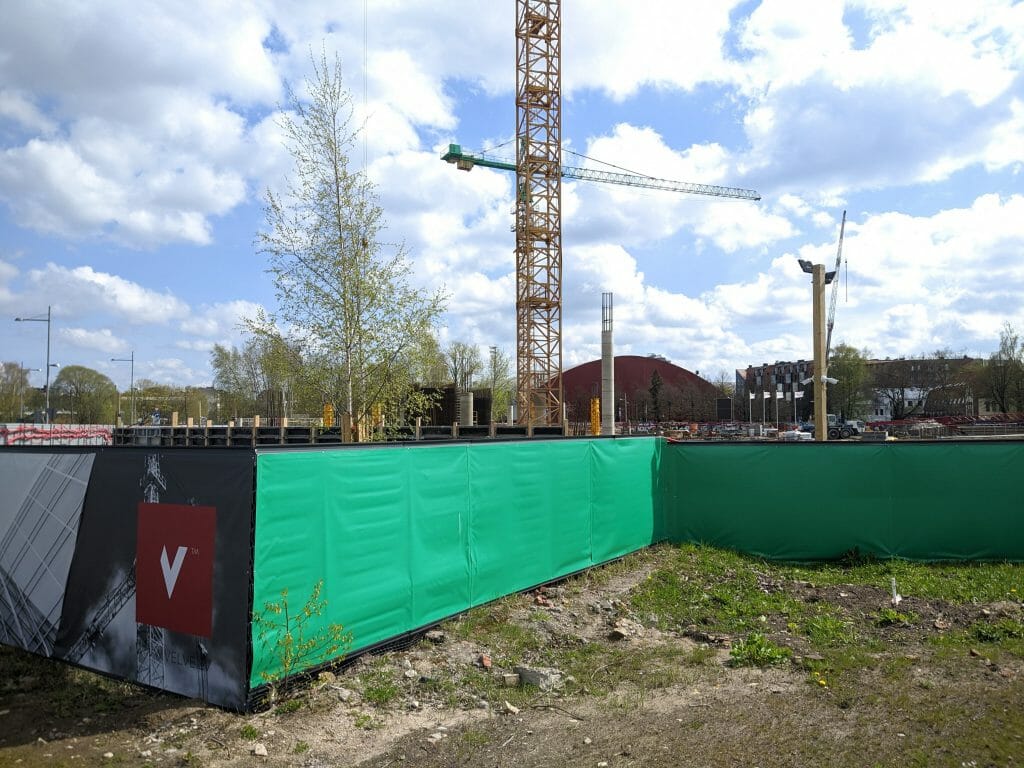 Verde 1. kārta - "A","B" ēkas (Roberta Hirša iela 1) - Office center - construction photos