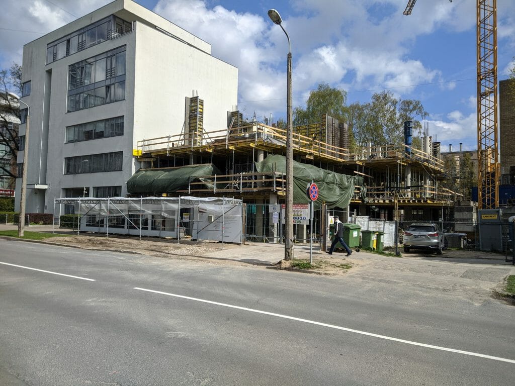 Renaissance (Vesetas iela 6) - Multi apartment - construction photos