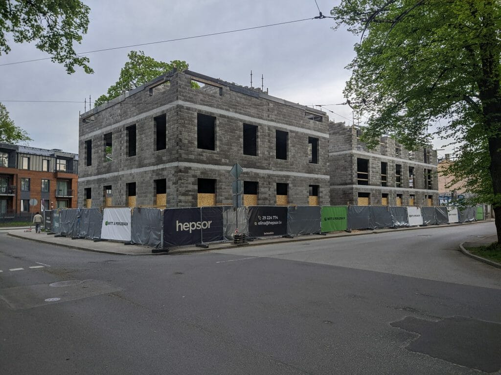 Baložu 9 (Baložu iela 9) - Multi apartment - construction photos