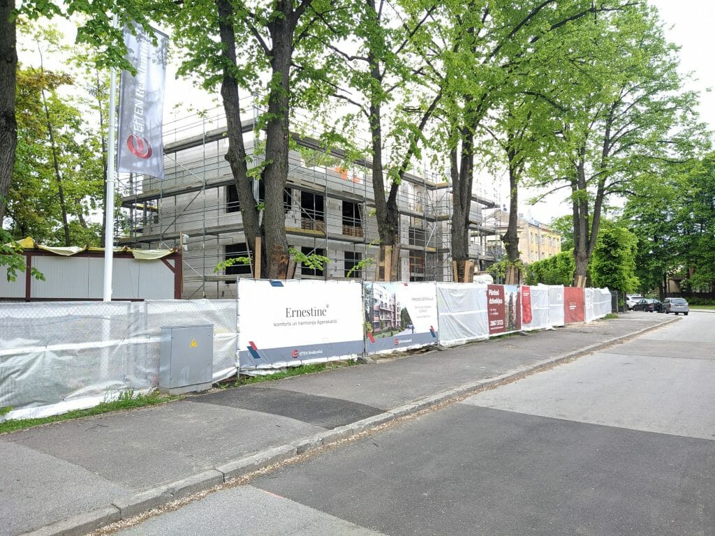 Ernestine (Ernestīnes iela 6a) - Multi apartment - construction photos