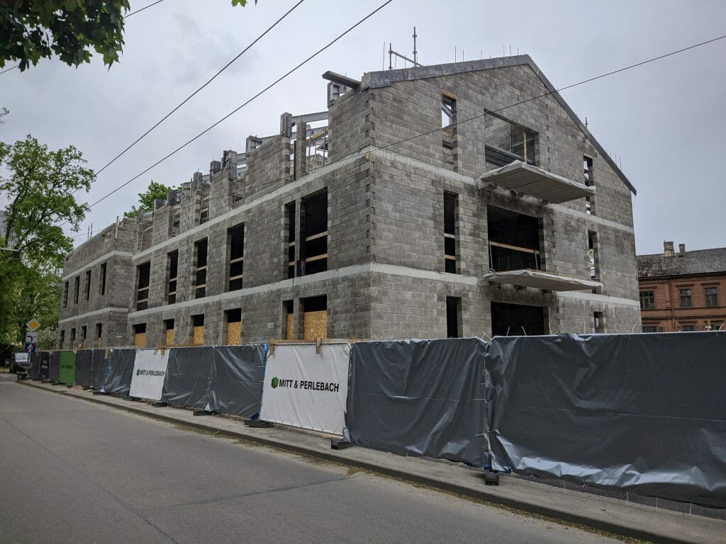 Baložu 9 (Baložu iela 9) - Multi apartment - construction photos