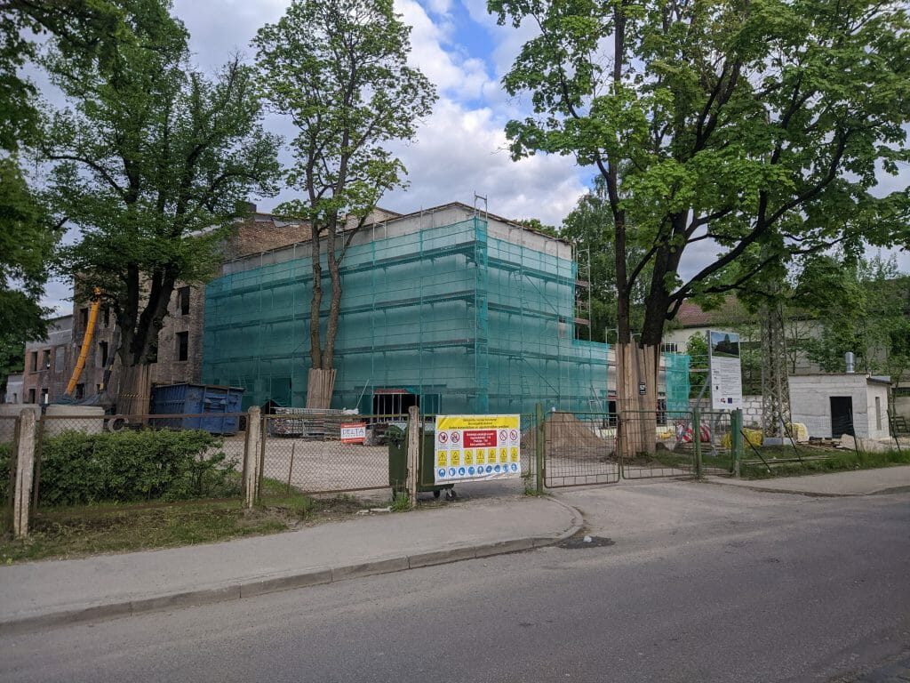 Nacionālās Mākslu vidusskolas pārbūve I kārta (Slokas iela 52B) - Primary and secondary education - construction photos