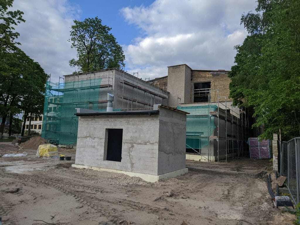 Nacionālās Mākslu vidusskolas pārbūve I kārta (Slokas iela 52B) - Primary and secondary education - construction photos