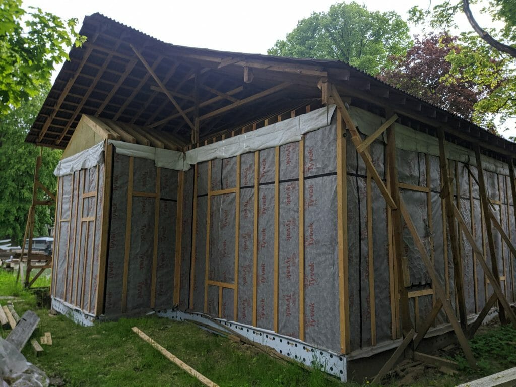 Hāmaņa muiža (Slokas iela 41A) - Cultural center - construction photos