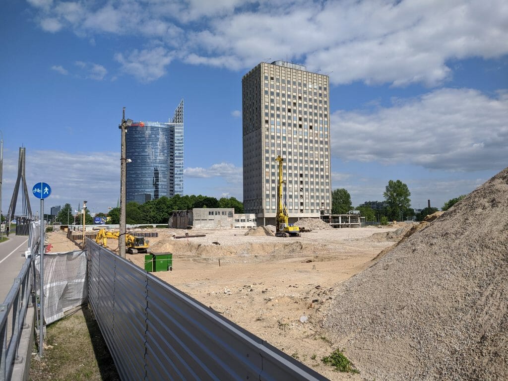 Preses Nama Kvartāls - 2. kārta (Balasta dambis 2) - Other sports, Parking facility, Sports field or court - construction photos