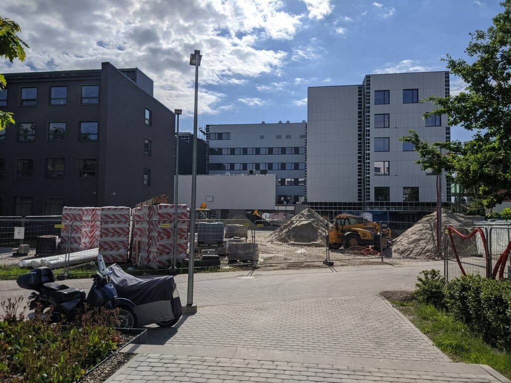 RTU Datorzinātnes un informācijas tehnoloģijas fakultāte (Zunda krastmala 10) - Primary and secondary education - construction photos