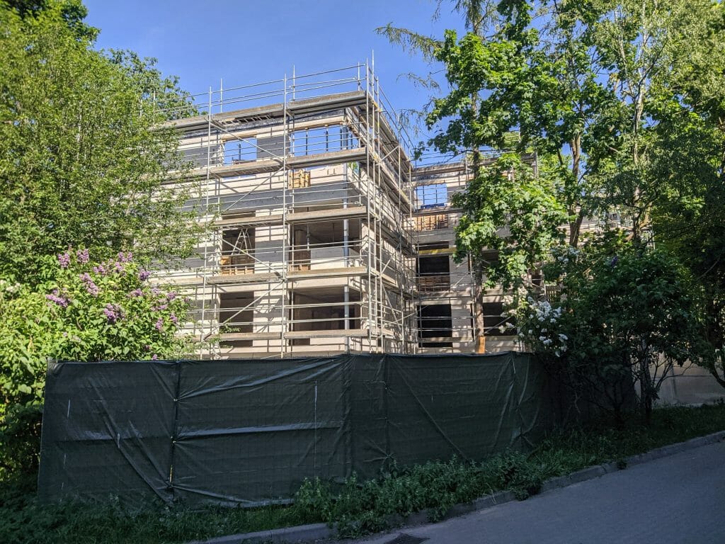 Ernestine (Ernestīnes iela 6a) - Multi apartment - construction photos