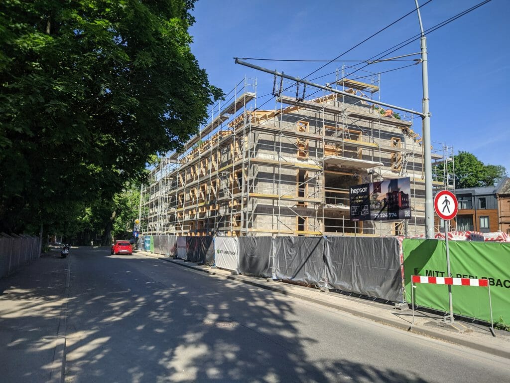 Baložu 9 (Baložu iela 9) - Multi apartment - construction photos