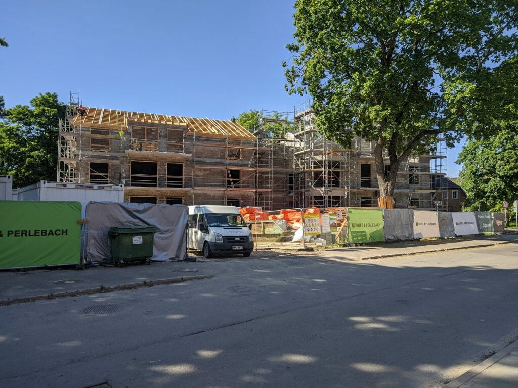 Baložu 9 (Baložu iela 9) - Multi apartment - construction photos