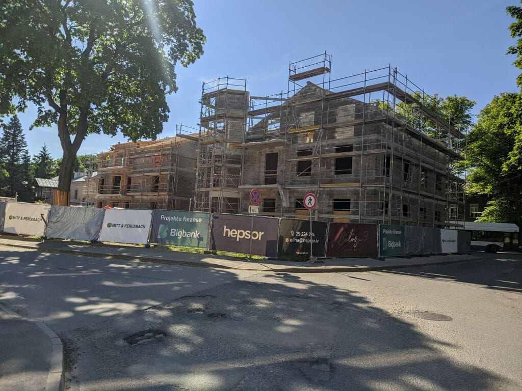 Baložu 9 (Baložu iela 9) - Multi apartment - construction photos