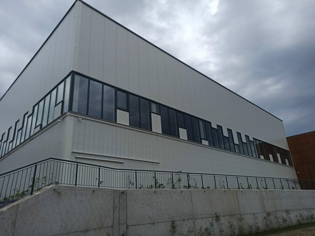 Žemynos progimnazijos sporto salė (Žemynos g. 14) - Sports arena - construction photos