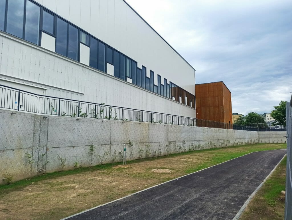 Žemynos progimnazijos sporto salė (Žemynos g. 14) - Sports arena - construction photos