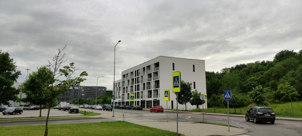 Ozo svečių namai (Jeronimo Ralio g. 6) - Viesnīca - būvdarbu attēli