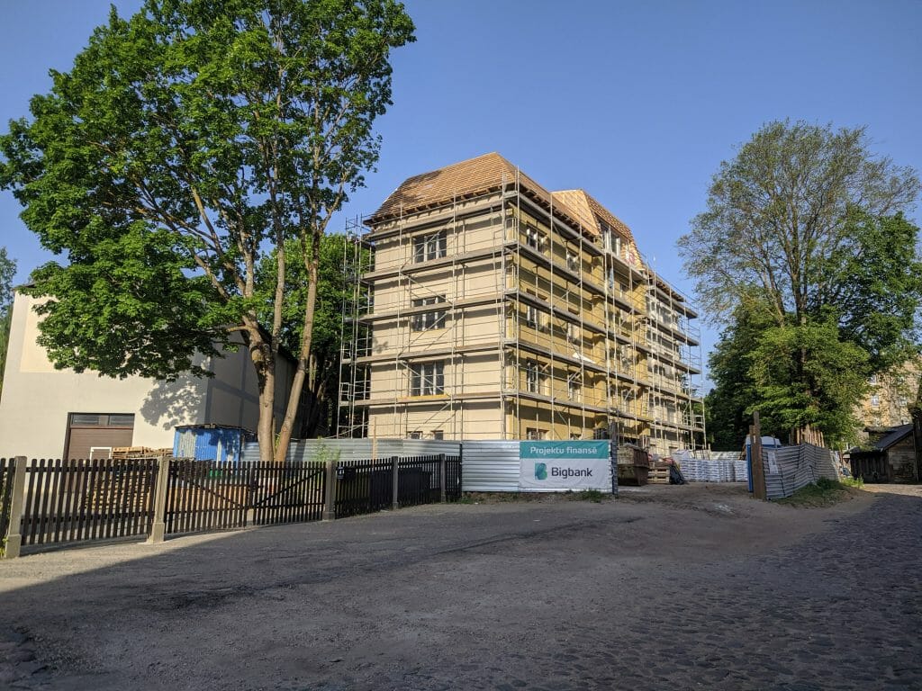 Ventspils 6 (Ventspils iela 6) - Multi apartment - construction photos