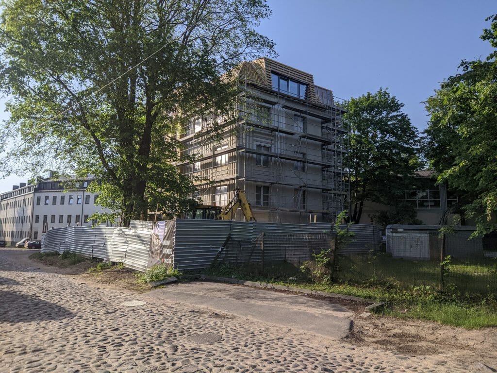 Ventspils 6 (Ventspils iela 6) - Multi apartment - construction photos