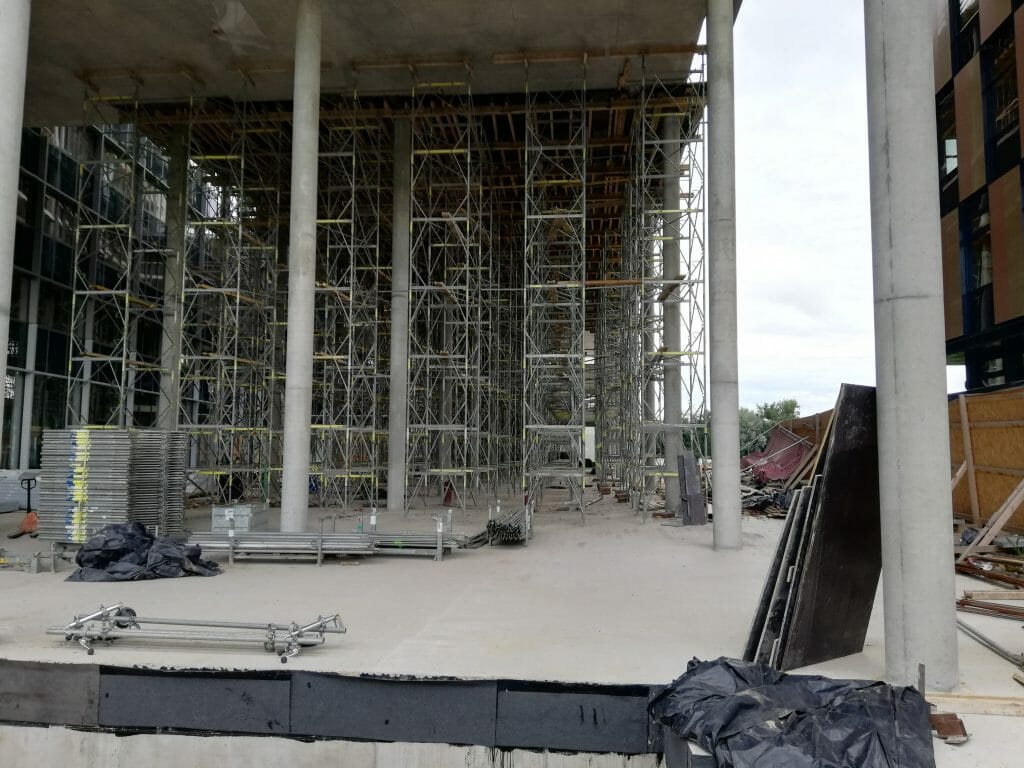 Business Stadium North East (Rinktinės g. 3) - Verslo centras - statybų nuotraukos