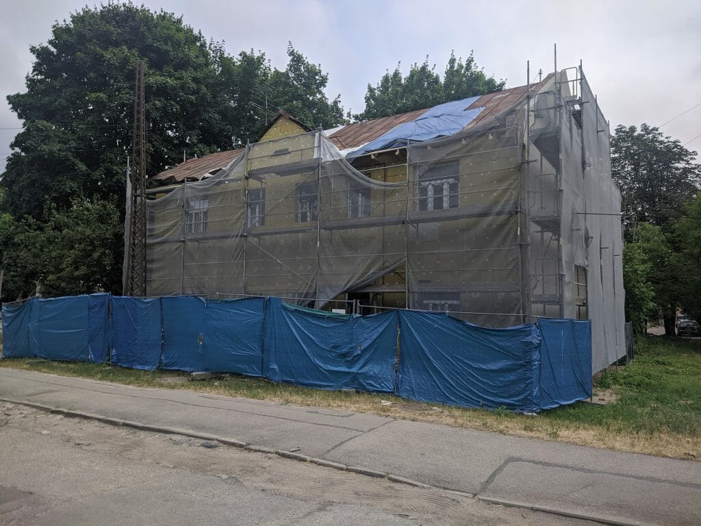 Mazā Nometņu iela 78 (Mazā Nometņu iela 78) - Multi apartment - construction photos