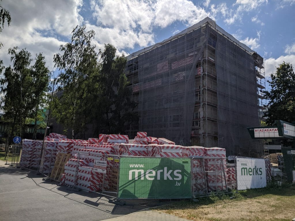 RTU Būvniecības inženierzinātņu fakultātes ēkas pārbūve (Ķīpsalas iela 6A) - Primary and secondary education - construction photos