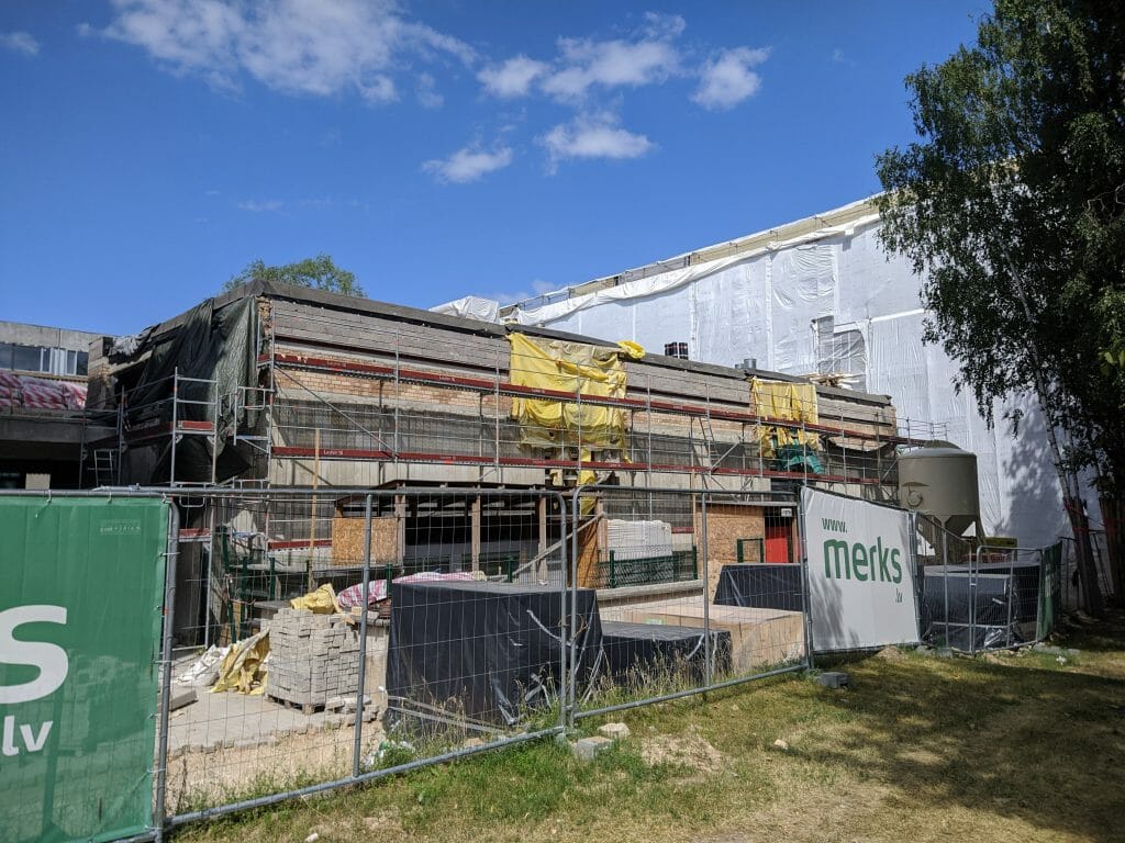 RTU Būvniecības inženierzinātņu fakultātes ēkas pārbūve (Ķīpsalas iela 6A) - Primary and secondary education - construction photos