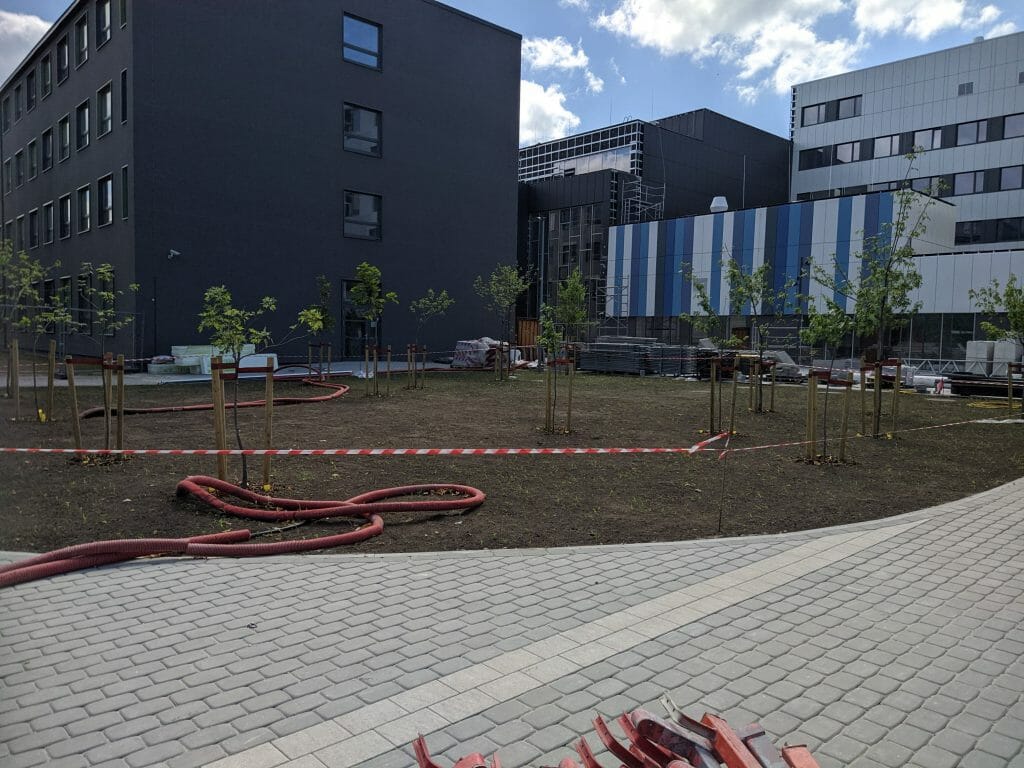 RTU Datorzinātnes un informācijas tehnoloģijas fakultāte (Zunda krastmala 10) - Primary and secondary education - construction photos
