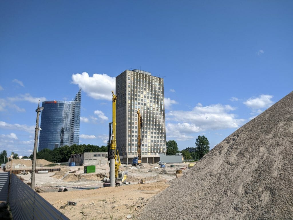 Preses Nama Kvartāls - 2. kārta (Balasta dambis 2) - Other sports, Parking facility, Sports field or court - construction photos