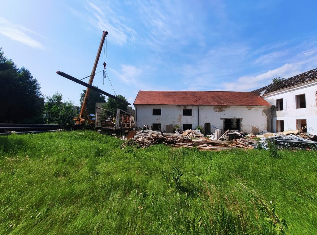 Maxima Keramikų g. 4 (Keramikų g. 4) - Food store - construction photos