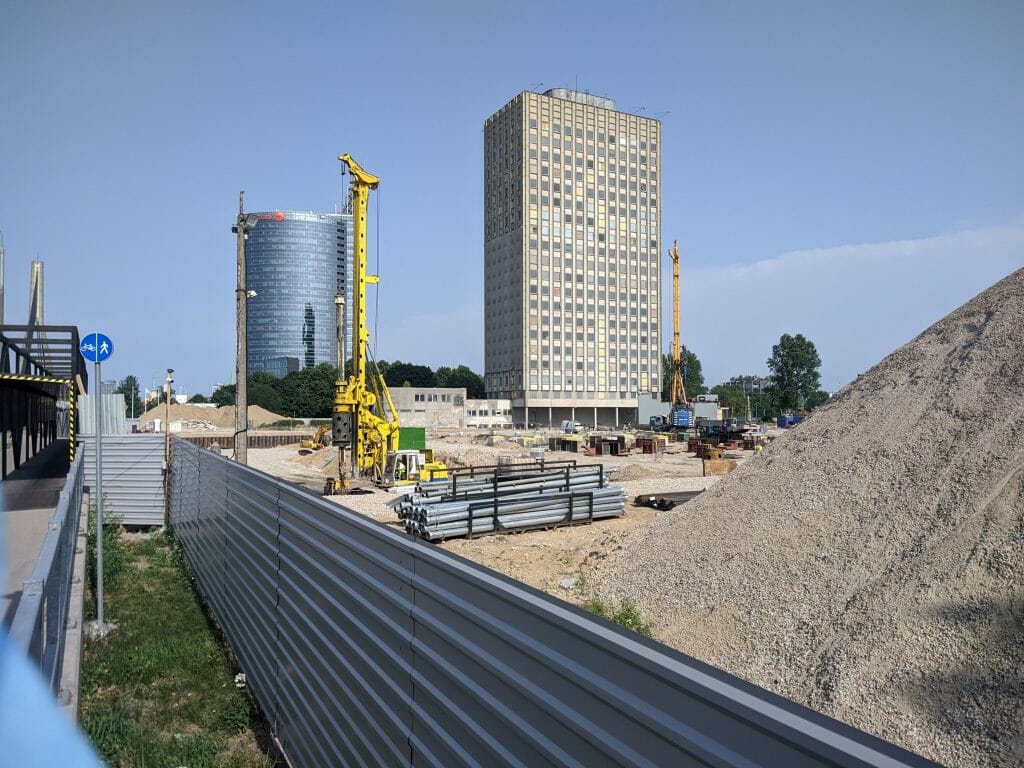 Preses Nama Kvartāls - 2. kārta (Balasta dambis 2) - Other sports, Parking facility, Sports field or court - construction photos