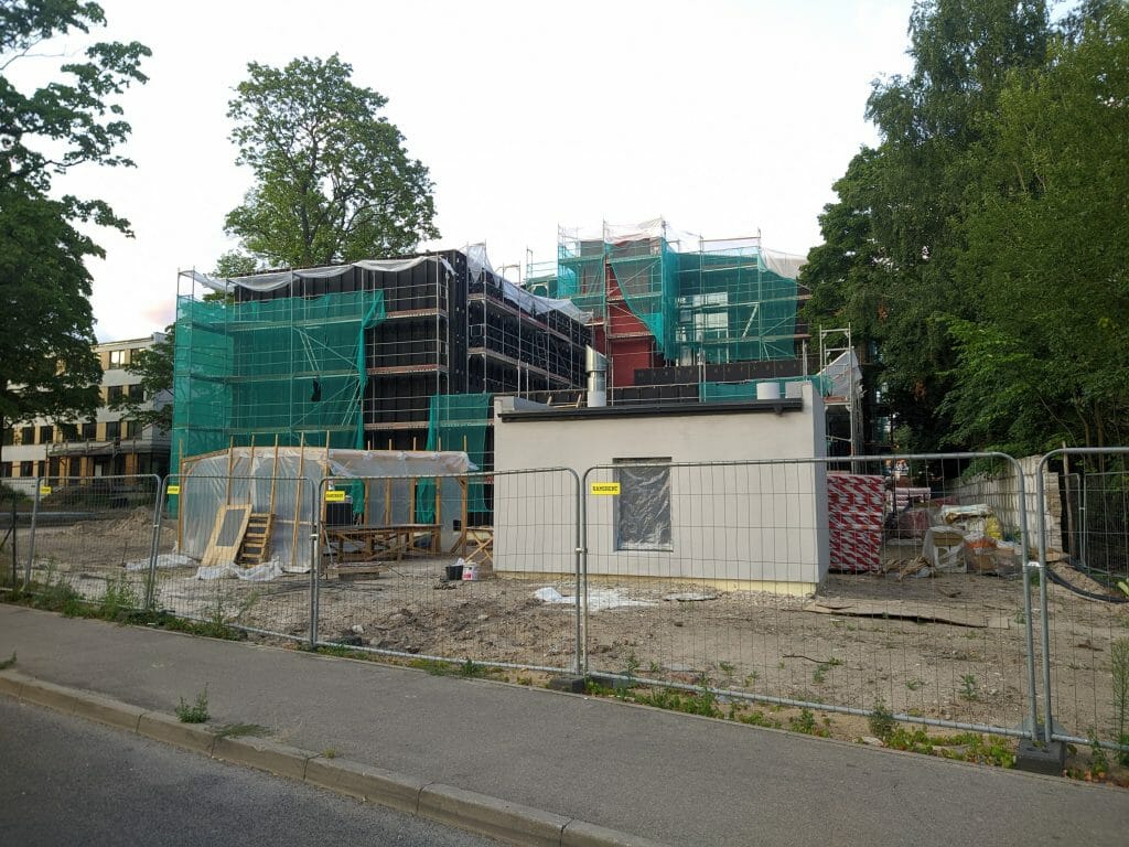 Nacionālās Mākslu vidusskolas pārbūve I kārta (Slokas iela 52B) - Primary and secondary education - construction photos