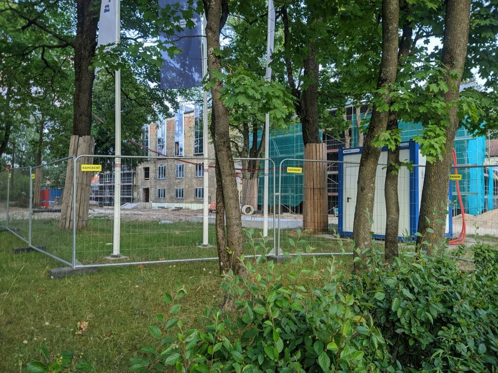 Nacionālās Mākslu vidusskolas pārbūve I kārta (Slokas iela 52B) - Primary and secondary education - construction photos