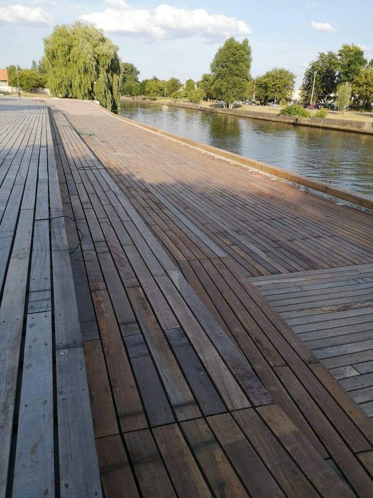 Danės krantinių rekonstrukcija (Danės g.) - Park - construction photos