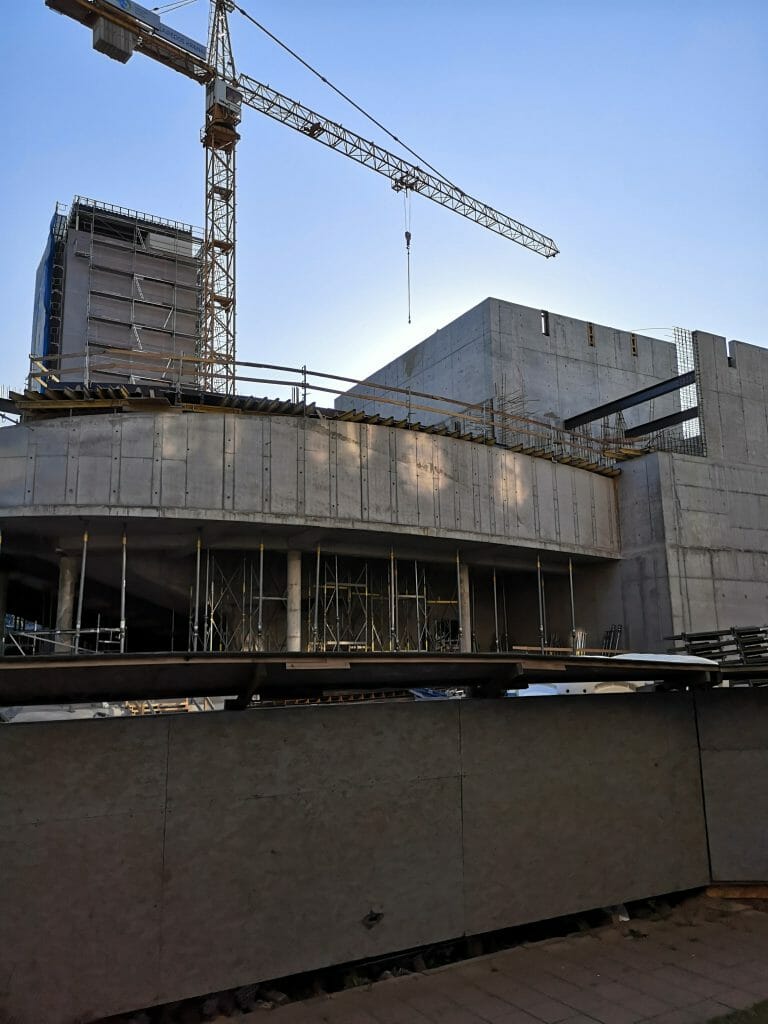 Klaipėdos muzikinis teatras (Danės g. 19) - Cultural center - construction photos