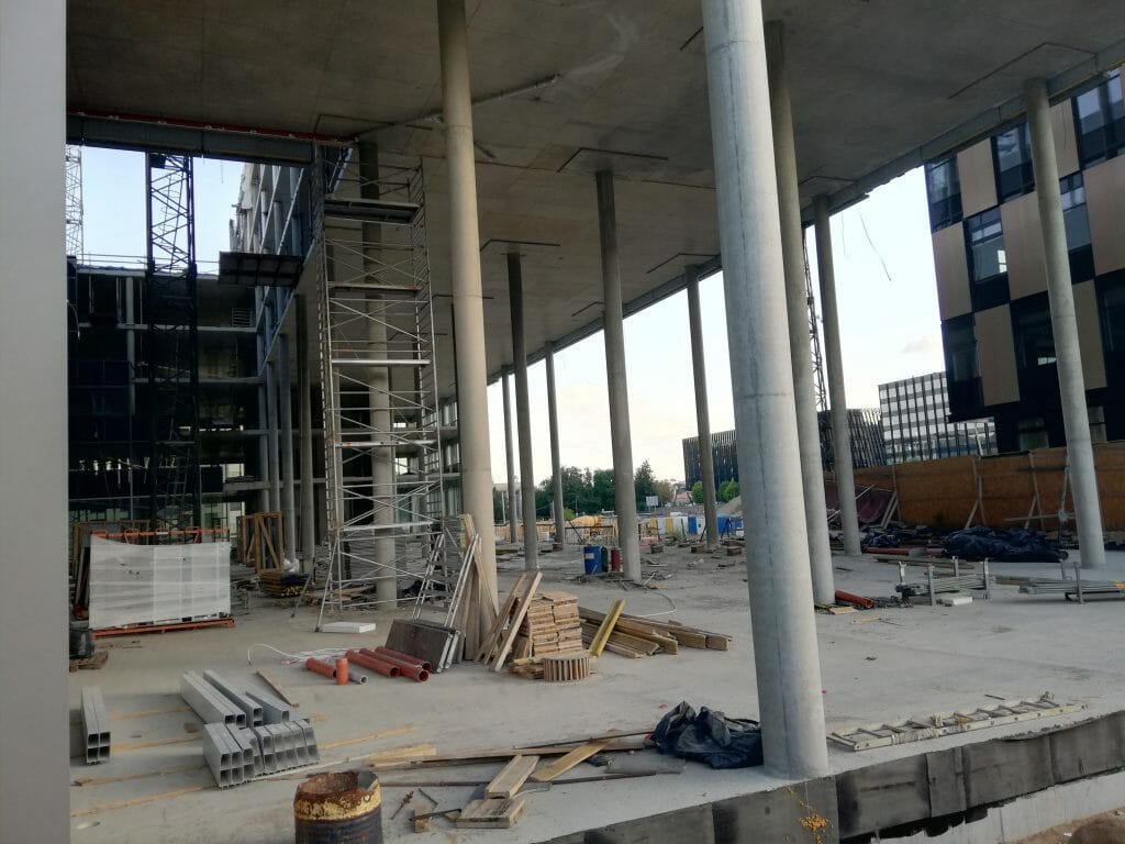 Business Stadium North East (Rinktinės g. 3) - Verslo centras - statybų nuotraukos