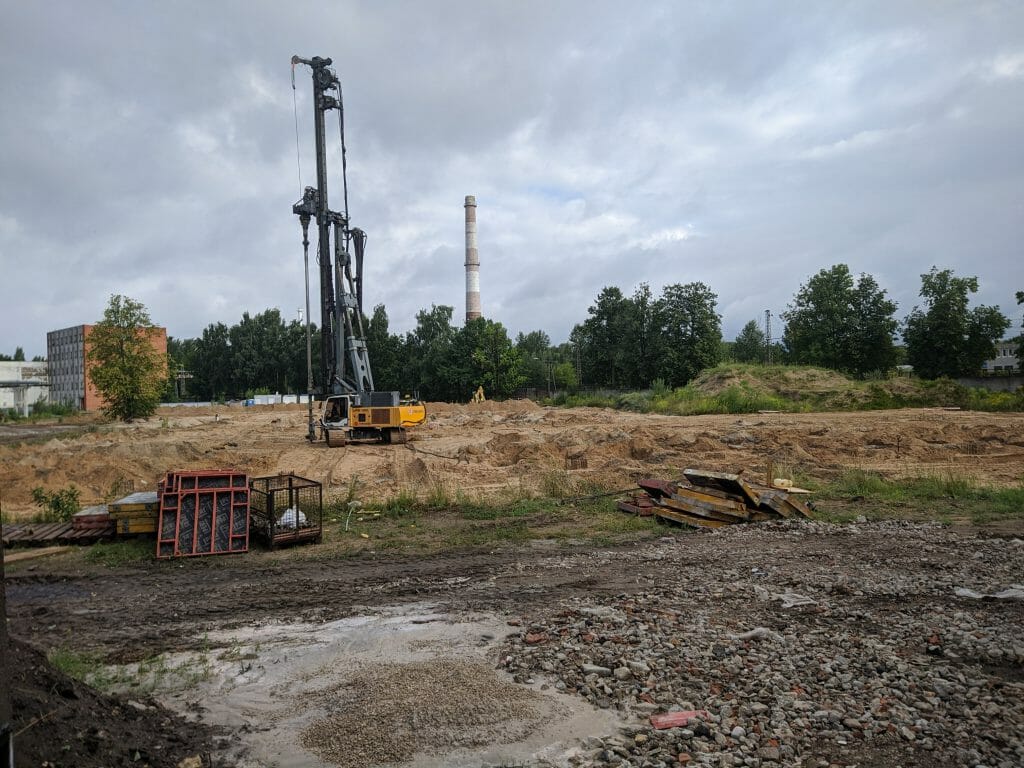 NP Business Centre (Šampētera iela 2) - Warehouse / Distribution center - construction photos