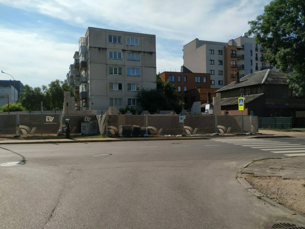 Vingio apartamentai (S. Konarskio g. 6A) - Daugiabutis - statybų nuotraukos