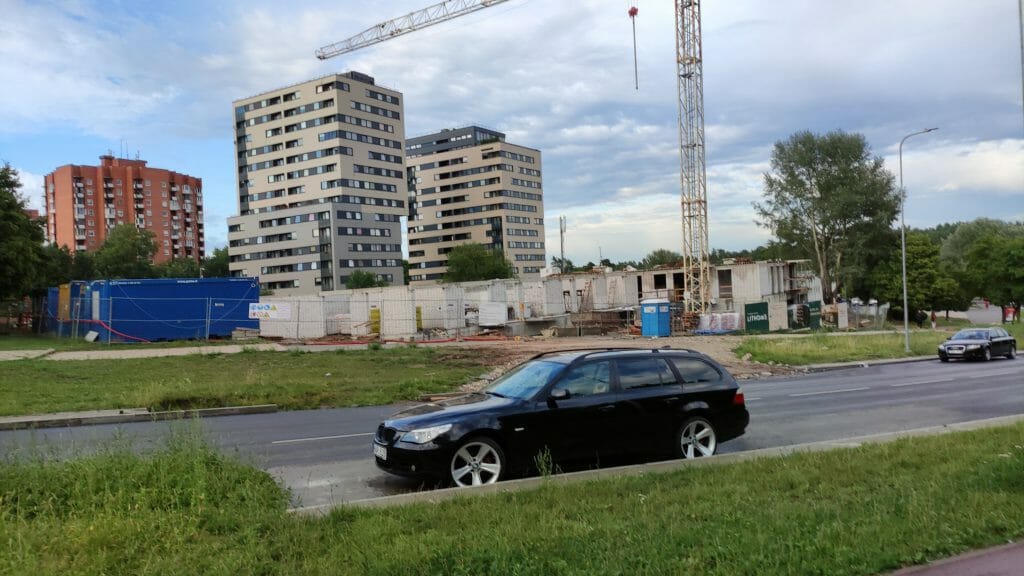 Didlaukio 3 (Didlaukio g. 3) - Multi apartment - construction photos