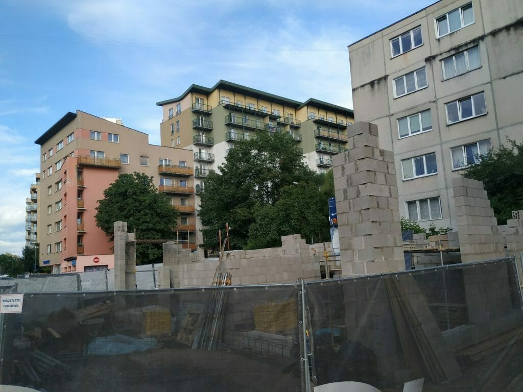 Vingio apartamentai (S. Konarskio g. 6A) - Daugiabutis - statybų nuotraukos
